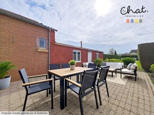 Vaste maison lumineuse, avec vie de plain pied !